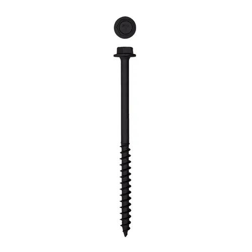 Miniatura 12 de Tornillos de retraso de madera estructural con cabeza hexagonal exterior de 1/2 "x 5" Powerlags Hex (25 EA)
