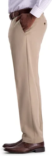 Miniatura 2 de HAGGAR Cool 18 Pro Classic Fit Flat Front Casual Pant Regular y Big & Tall