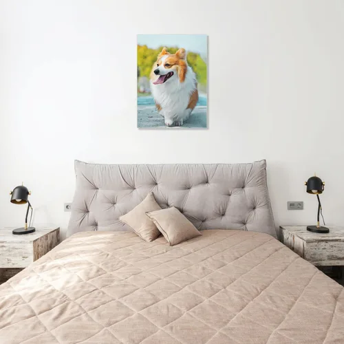 Miniatura 4 de WEGA Impresiones en lienzo personalizadas con tus fotos (6 pulgadas de ancho x 8 pulgadas de alto) lienzo personalizado para dormitorio, sala