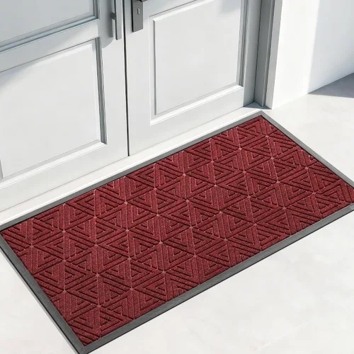 Miniatura 72 de Yimobra Alfombra para Puerta Delantera Exterior Entrada 29.5x17, Impermeable Resistente Alfombras Exteriores para Puerta Delantera, Alfombra