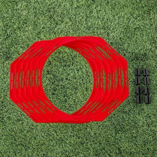 Miniatura 5 de FORZA Anillos octa de entrenamiento de agilidad [Pack de 6] Equipo de entrenamiento de fútbol Juego de anillos de agilidad multideporte Equipo