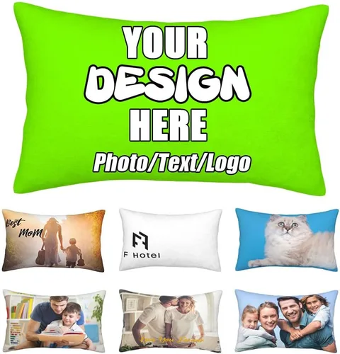 Miniatura 21 de Funda de almohada decorativa personalizada con foto de pareja, funda de cojín decorativo personalizada, fundas de almohada personalizadas