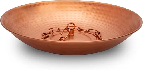 Miniatura 11 de Topadorn Cadena de lluvia decorativa de 8.5 pies, cadena colector de lluvia de 102 pulgadas para aleros de casa, jardín y hogar, diseño de copas
