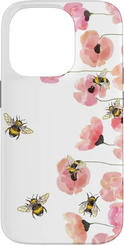 Miniatura 17 de Bumble bee - Honey Bees. bee Lover. Pink Flower. Gift Case for iPhone 17