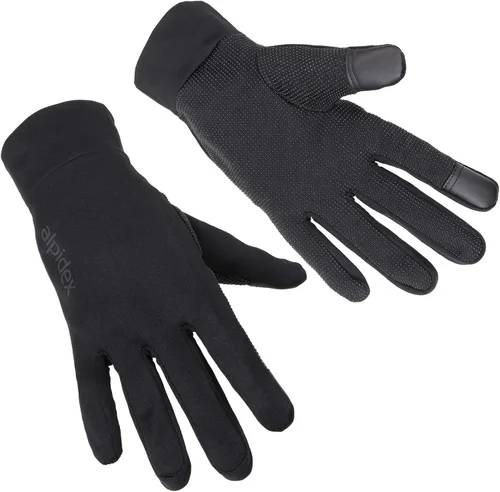 Miniatura 2 de ALPIDEX Guantes deportivos ligeros para hombre y mujer, guantes para pantalla táctil, forro delgado y cálido para invierno, ciclismo, ciclismo