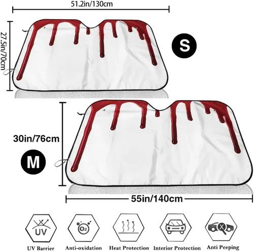Miniatura 3 de Parasol para parabrisas de automóvil con inicial floral, letra Q, parasol plegable para automóvil, bloquea los rayos UV para automóvil, camión, SUV