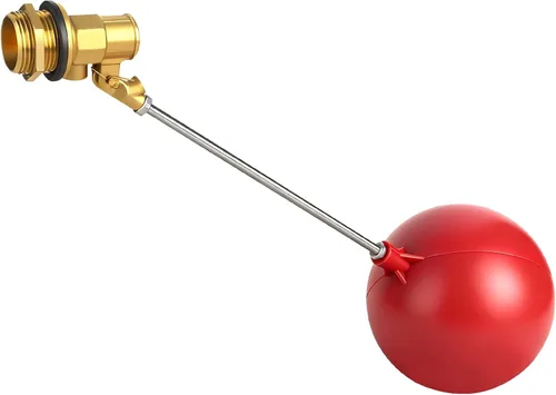 Válvula de flotador de acero inoxidable para tanque de agua y abrevadero, opciones de tamaño de 1/2-3/4 pulgadas para una gestión confiable del