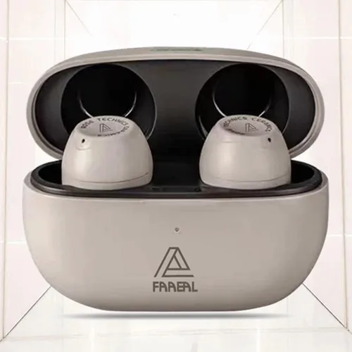 Miniatura 8 de FAAEAL Auriculares inalámbricos Bluetooth 5.3 con estuche de carga inalámbrica, auriculares estéreo impermeables en el oído, micrófono integrado