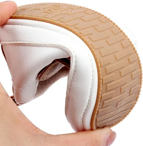 Miniatura 2 de Zapatos de bebé para niñas y niños, BEIDI, suela antideslizante suave, recién nacidos, primeros caminantes, caña alta, lona, mezclilla, unisex