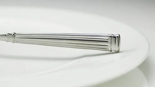 Miniatura 2 de Fortessa Doria 18/10 - Cuchillo para carne, acero inoxidable, mango sólido, 12