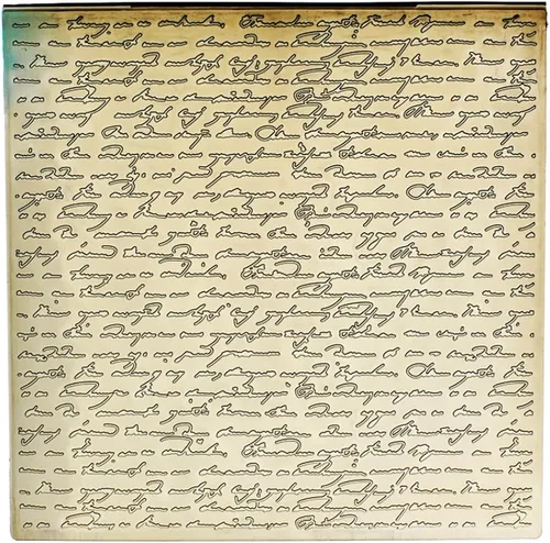 Palabras de gran tamaño de 8x8 pulgadas con estrellas de amor puntos cuadrícula botones fondo Carpetas de relieve de plástico para hacer tarjetas,