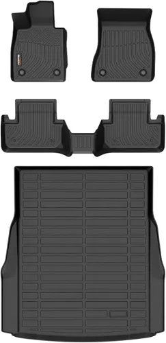 Miniatura 71 de Alfombrillas y forro de carga para Jeep Grand Cherokee L 2021-2025 (solo para 6 plazas sin consola central), alfombrillas de automóvil TPE para todo