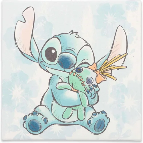 Miniatura 14 de Open Road Brands Disney Lilo and Stitch Surfing Gallery - Lienzo decorativo para pared, diseño de puntada divertida para el hogar