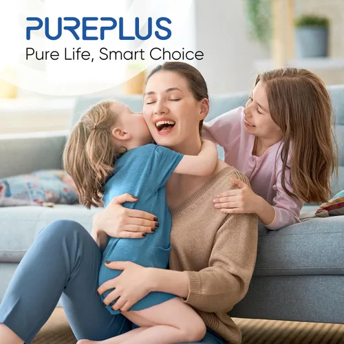 Miniatura 9 de PUREPLUS Cartucho de repuesto para filtro de agua de carbono y sedimentos FXHTC para toda la casa, de 5 micrones, de 10 x 4.5 pulgadas