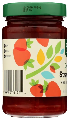 Miniatura 5 de 365 by Whole Foods Market, Crema orgánica de fruta de fresa, 17 onzas, rojo