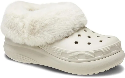 Miniatura 7 de Crocs Zapato clásico unisex con forro Furever Crush para adultos Cerezo oscuro
