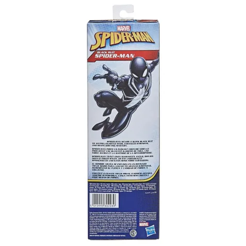 Miniatura 2 de Marvel Spider-Man: Titan Hero Series Villains Black Suit - Figura de acción de superhéroe a escala de 12 pulgadas, juguete para niños a partir de 4
