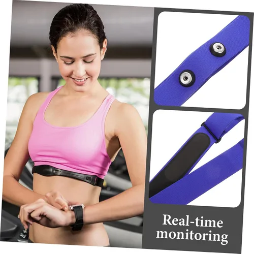 Miniatura 9 de BESPORTBLE Correa de fijación para monitor Banda elástica para el pecho para monitores deportivos, cinturón de pecho de repuesto ligero y duradero