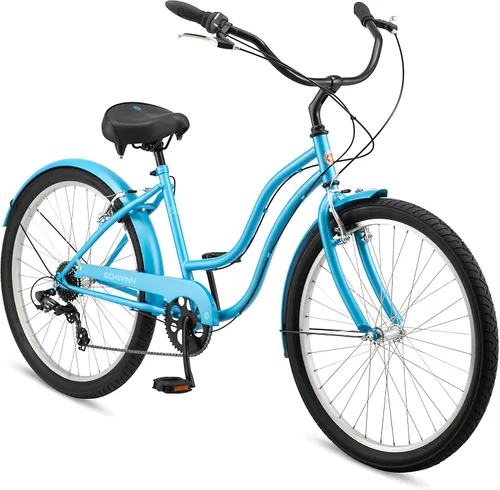 Miniatura 15 de Schwinn Mikko Adult Beach Cruiser Bike Azul marino