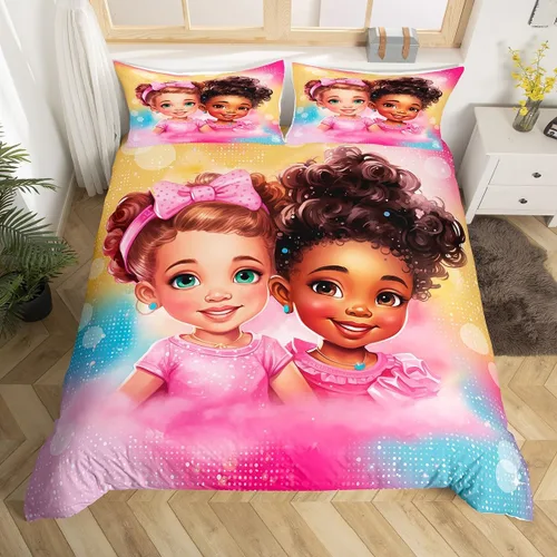 Miniatura 15 de Juego de ropa de cama de bandera estadounidense tamaño individual para habitación de niños y niños, juego de funda de edredón de águila calva, funda