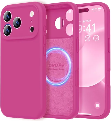 Miniatura 261 de LOVE 3000 Compatible con Funda para iPhone 15, [Cámara de Cobertura Completa de Silicona Suave] [Protección contra Caídas de 8 pies], Forro de Negro
