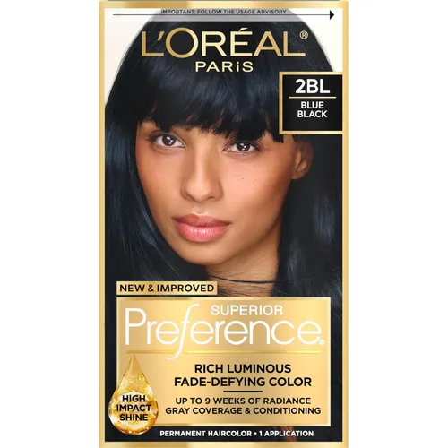 Miniatura 40 de L'Oreal Paris Superior Preference - Tinte permanente luminoso que desafía la decoloración, tinte para el cabello hasta 9 semanas de resplandor, 5C