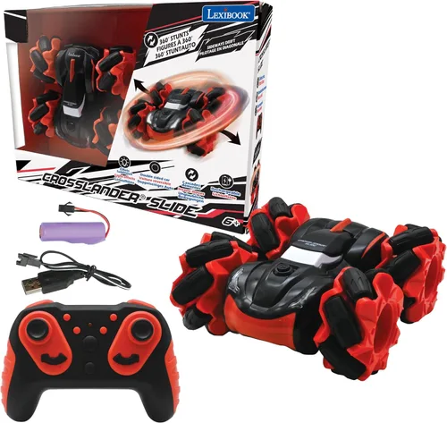 Miniatura 13 de LEXiBOOK, Crosslander® Racing, auto de carreras de control remoto, Fórmula 1, hasta 10 km/h, efectos de luz y sonido, chorro de humo, control remoto