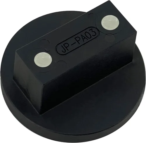 Miniatura 22 de Potauto Adaptador Universal de Aluminio para Gato Hidráulico Soporte Compatible con BMW, Mini, Vehículos (Cant. 1, Negro)