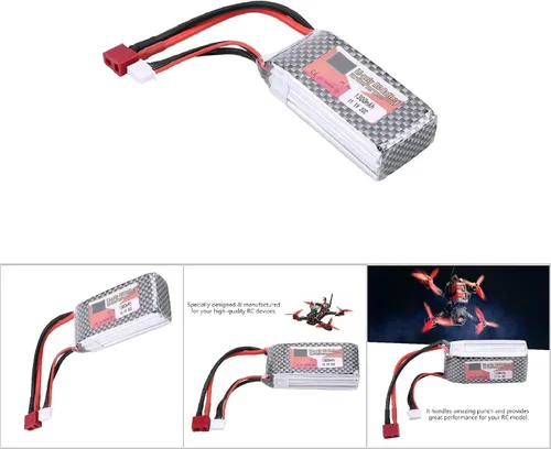 Miniatura 5 de HERCHR Batería LiPo RC LiPo, batería LiPo 3S 11.1V 1300mAh 4500mAh 5500mAh LiPo Batería recargable LiPo Batería con enchufe T para camiones RC Car
