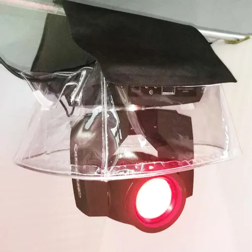 Cubierta de lluvia de luz móvil para luz de cabeza móvil, luces móviles impermeables, escudo de luces de escenario para cubierta de luz principal