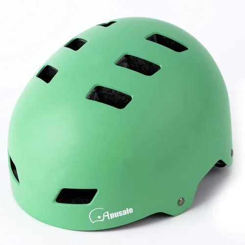Miniatura 3 de Casco para bicicleta y patineta, ajustable y multideporte para patines y scooter, 3 tallas para adultos, jóvenes, niños y bebés Verde menta