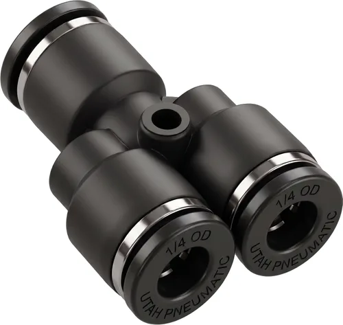 Miniatura 15 de Utah Pneumatic 1/2 Conexiones de empuje para conectar, codo de aire, línea de aire, unión de línea de aire, accesorios de conexión rápida, codo