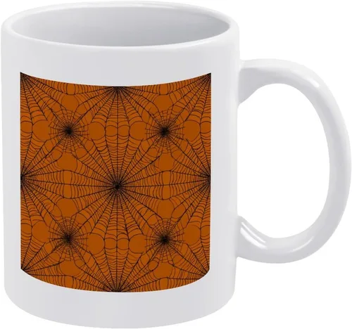 Miniatura 10 de Taza de cerámica de calabaza con telarañas, taza de viaje para papá, regalo único para el día del padre, marido, hombres, él