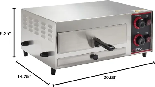 Miniatura 7 de Winco Horno eléctrico de pizza de grado comercial EPO-1