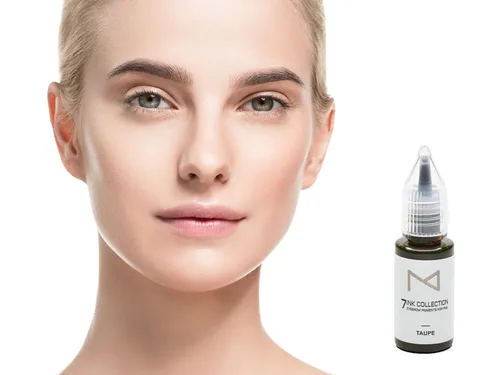Miniatura 6 de M - Tinta de pigmento líquido de siete colores 7Ink para cejas - Kit de suministros de maquillaje permanente para microblading - Uso en máquina