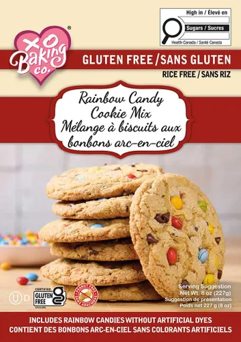 Miniatura 15 de XO Baking Co. Mezcla de galletas gourmet con chispas de chocolate sin gluten; sin OGM, Kosher; sin arroz; sin lácteos; sin maní; sin conservantes
