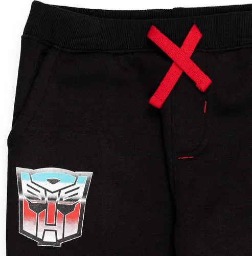 Miniatura 4 de Transformers Bumblebee Optimus Prime - Paquete de 2 pantalones de forro polar para niños pequeños a grandes
