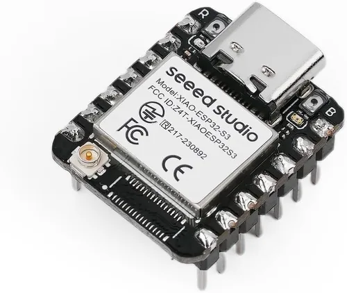 Miniatura 13 de Seeed Studio XIAO ESP32 S3 Sense - Wi-Fi de 2.4 GHz, BLE 5.0, sensor de cámara OV2640, micrófono digital, PSRAM de 8 MB, flash de 8 MB, carga