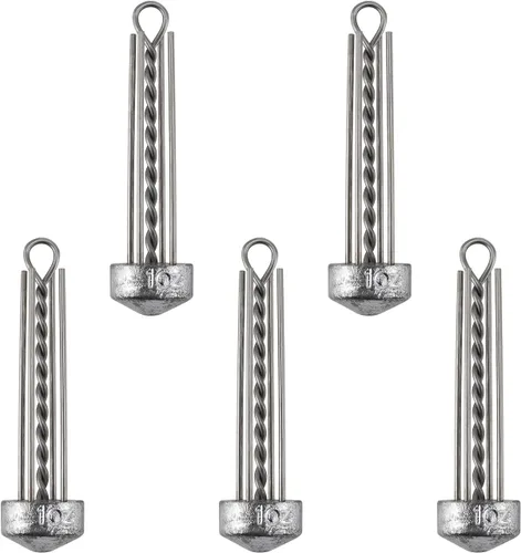Miniatura 12 de Dr.Fish Paquete de 5 Spider Surf Pesca Sputnik Sinker 1oz-8oz Agua Salada Beach Casting Sea Bottom Holder
