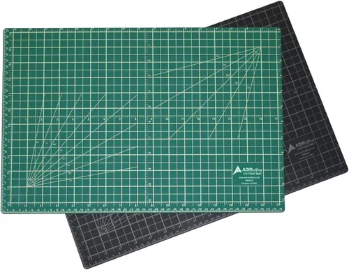 Miniatura 10 de Adir Professional - Alfombrilla de corte curativa auto-reversible, 18 x 24 pulgadas, verde/negro