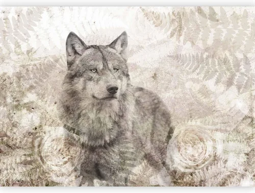 Miniatura 13 de artgeist Mural para pared Animal lobo 98x69 pulgadas - Papel tapiz no tejido de forro polar Decoración de pared Impresión fotográfica Diseño