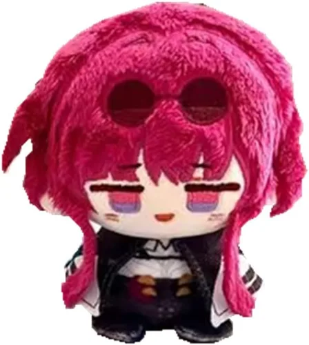 Miniatura 5 de KILA MILA Anime Kafka Bailu Blade Dan Heng Jing Yuan Muñeca de peluche Kawaii, mercancía suave, adorable muñeco de felpa, colgante, regalos (Blade-a)