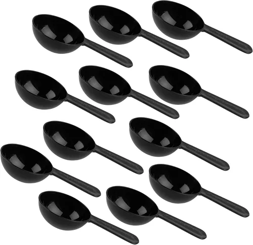 Miniatura 12 de AUEAR, Paquete de 5 cucharadas cucharadas de café de medición de plástico para leche en polvo y especias de semillas de frutas