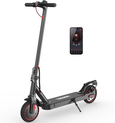 Miniatura 10 de iScooter Scooter eléctrico para adultos, 18/15/12 millas de largo alcance, 22/19/18 mph, scooter eléctrico de desplazamiento con control de crucero