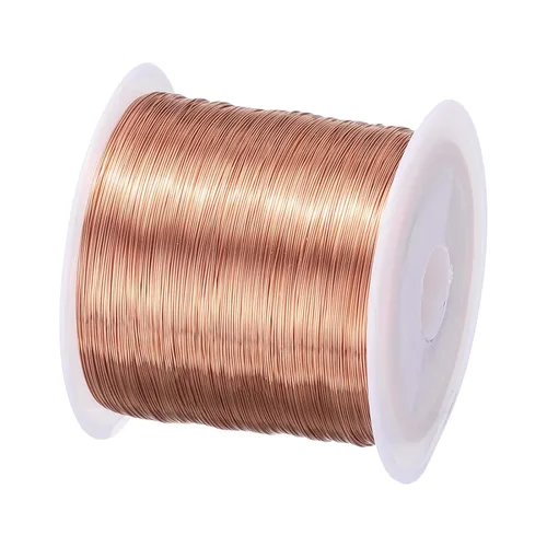 Miniatura 23 de MECCANIXITY - Alambre magnético de calibre 46 AWG - 0.04mm Hilo de cobre esmaltado - Bobina de alambre magnético de 14669 pies (4471m) - 50g Grado F