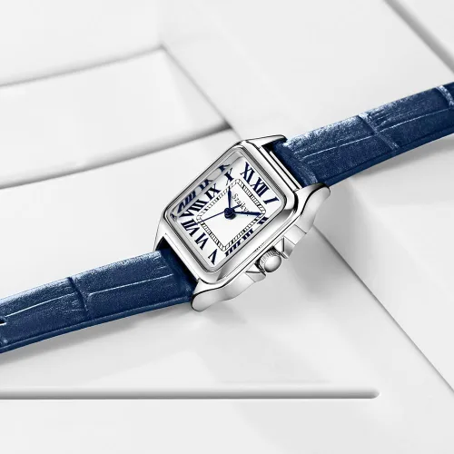 Miniatura 8 de Classic Relojes cuadrados de mujer con números romanos, de vestir, informal