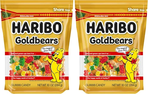 Miniatura 14 de HARIBO - Gomitas de ositos, bolsa resellable de 10 onzas, sabores surtidos