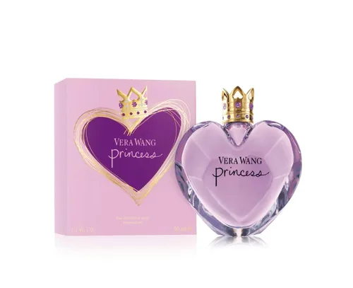 Miniatura 6 de Vera Wang Princess Eau de Toilette para mujer, aroma floral afrutado, notas dulces de vainilla, lirio de agua y albaricoque, femenino y moderno, 1.7