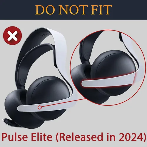 Miniatura 3 de SOULWIT Almohadillas para auriculares Sony Pulse 3D Wireless (PS5), almohadillas de repuesto de gel de enfriamiento con espuma de aislamiento