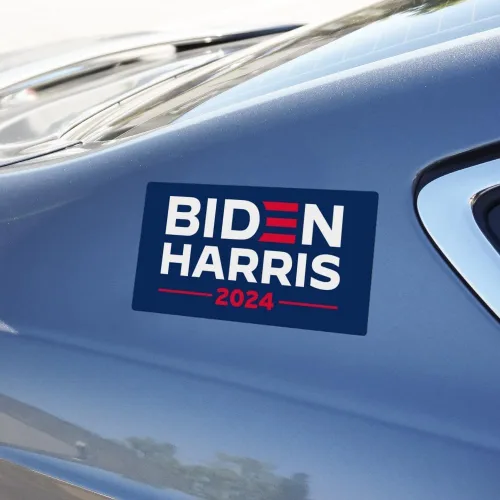 Miniatura 3 de Biden Harris 2024 - Imán de vinilo para nevera de coche